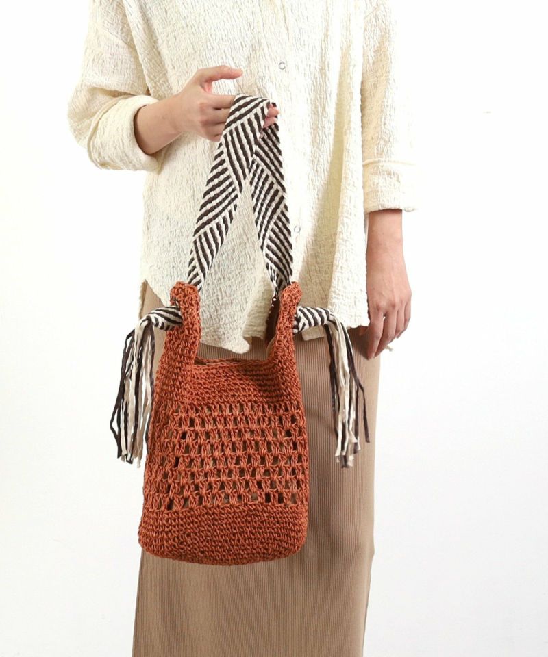 【COO SPECIAL WEEK】Paper x Pattern Tape Fringe One 單肩包